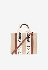 Chloé Small Woody Tote Bag Beige CHC22AS397 I26-90U