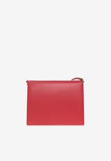 Dolce & Gabbana DG Logo Leather Crossbody Bag Red BB7287 AW576-8X052
