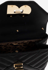 Dolce & Gabbana Lop Quilted Leather Crossbody Bag Black BB7312 AD155-80999
