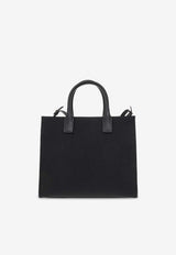 Versace Logo-Embossed Shopper Bag Black 1005861 1A03095-1B00V