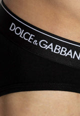 Dolce & Gabbana Logo Briefs - Set of 2 Black M9C03J ONN95-N0000