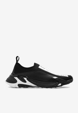 Dolce & Gabbana Stretch Low-Top Mesh Sneakers Black CS2172 AH414-8S597