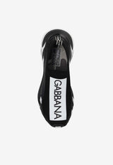 Dolce & Gabbana Stretch Low-Top Mesh Sneakers Black CS2172 AH414-8S597