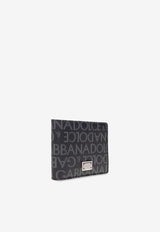 Dolce & Gabbana Logo Plaque Faux Leather Wallet Black BP1321 AJ705-8B969