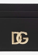 Dolce & Gabbana DG Logo Leather Cardholder Black BI0330 AW576-80999