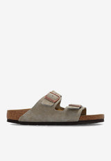 Birkenstock Arizona Suede Slides Beige 51463 0-TAUPE