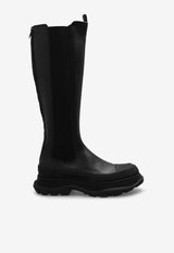 Tread Over-the-Knee Boots Leather Boots