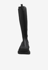 Tread Over-the-Knee Boots Leather Boots