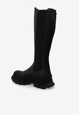 Tread Over-the-Knee Boots Leather Boots
