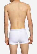 Dolce & Gabbana Laurel Patch Waistband Briefs White M4C03J ONN94-W0800