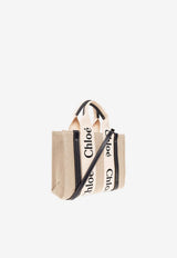 Chloé Small Woody Tote Bag Beige CHC22AS397 I26-91J