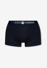 Dolce & Gabbana Laurel Patch Waistband Briefs Navy  M4C03J ONN94-B9680