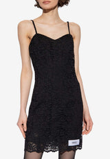 Dolce & Gabbana Cordonetto Lace Mini Dress Black F6BHJT FLM9B-N0000