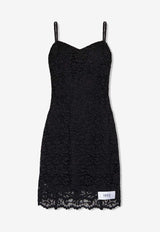 Dolce & Gabbana Cordonetto Lace Mini Dress Black F6BHJT FLM9B-N0000