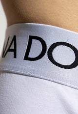 Dolce & Gabbana Logo Waistband Boxers - Set of 2 White M9D70J ONN97-W0800