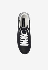 Dolce & Gabbana Portofino Low-Top Sneakers Black CS2216 AH527-8B979