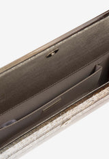 Jimmy Choo Sweetie Dégradé Glittered Clutch Metallic SWEETIE TDG-ROSE GOLD GOLD SILVER