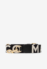 Marc Jacobs Thin Outline Logo Webbing Strap Black 2S3SST014S02 0-005