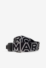 Marc Jacobs Thin Outline Logo Webbing Strap Black 2S3SST002S02 0-018