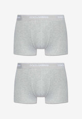 Dolce & Gabbana Branded Boxers - Set of 2 Gray M9C07J ONN95-S8290