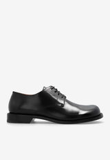 Loewe Leather Derby Shoes Black M815284X02 0-BLACK