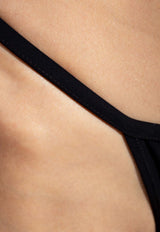 Dolce & Gabbana DG Logo Halterneck Bikini Black O8B76J ONO12-N0000