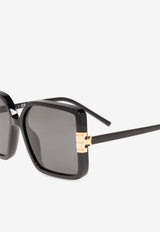 Tory Burch Eleanor Square Sunglasses Gray 0TY9075U 0-196487