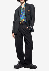 Single-Breasted Wool Blazer