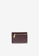 Dolce & Gabbana Logo Plaque Leather Wallet Purple BI0770 A1001-8M073