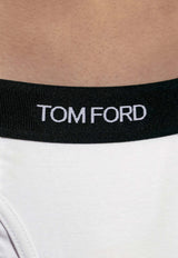 Tom Ford Logo Waistband Boxers White T4LC31040 0-100