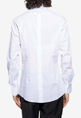 Dolce & Gabbana Embroidered Buttoned Shirt White G5EJ0T GG826-W0800