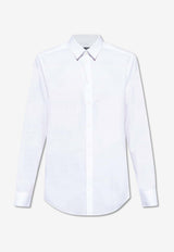 Dolce & Gabbana Embroidered Buttoned Shirt White G5EJ0T GG826-W0800