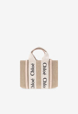 Chloé Mini Woody Handbag Beige CHC22AP237 I26-6J5