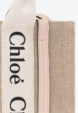 Chloé Mini Woody Handbag Beige CHC22AP237 I26-6J5