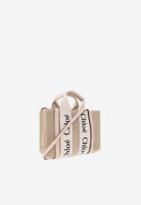 Chloé Mini Woody Handbag Beige CHC22AP237 I26-6J5