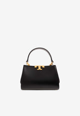 Tory Burch Mini Eleanor Calf Leather Shoulder Bag Black 154816 0-001
