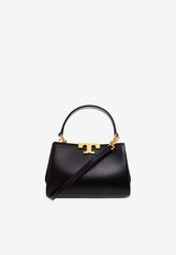 Tory Burch Mini Eleanor Calf Leather Shoulder Bag Black 154816 0-001