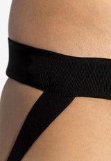 Tom Ford Logo Waistband Jockstrap Black T4LC61040 0-002