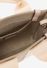 Chloé Small Woody Tote Bag Beige CHC22AS397 I26-6J5
