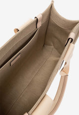 Chloé Medium Woody Tote Bag Beige CHC22AS383 I26-6J5