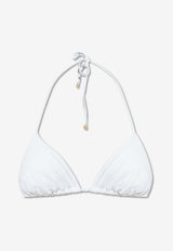 Dolce & Gabbana Halterneck Bikini Top White GÓRA O1A00J ONO12-W0800