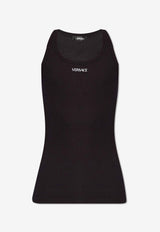 Logo-Embroidered Ribbed T-shirt