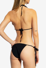 Dolce & Gabbana Halterneck Bikini Top Black GÓRA O1A00J ONO12-N0000