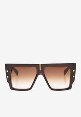 B- Grand Square Sunglasses