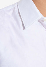 Floral-Print Formal Shirt