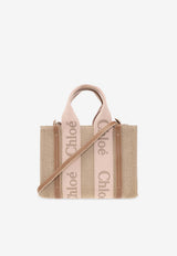 Chloé Small Woody Tote Bag Beige CHC23AS397 L17-26Y