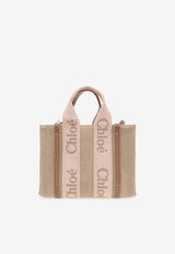 Chloé Small Woody Tote Bag Beige CHC23AS397 L17-26Y