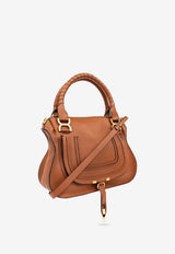 Chloé Medium Marcie Calf Leather Shoulder Bag Brown CHC22AS660 I31-25M