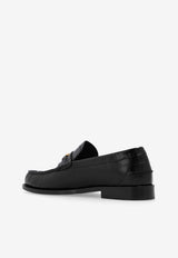 Versace Medusa Croc-Effect Leather Loafers Black 1013592 1A09881-1B00V