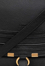 Chloé Medium Marcie Calf Leather Shoulder Bag Black CHC22AS660 I31-001